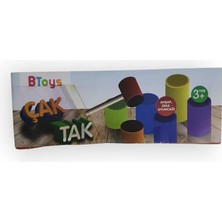 Btoys Montessori Ahşap Çak Tak Oyunu