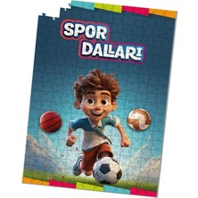 Btoys Spor Dalları - 260 Parça Puzzle