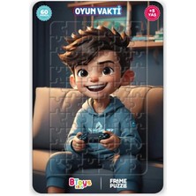 BToys Oyun Vakti - Frame Puzzle - 60 Parça