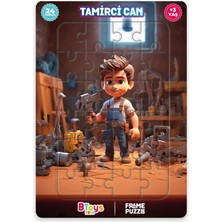 BToys Tamirci  Can - Frame Puzzle - 24 Parça 