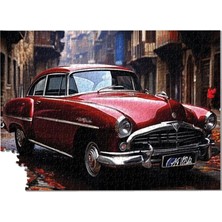 Btoys 500 Parça Klasik Araba Puzzle Eğlenceli Aile Aktivitesi ve Kaliteli Materyal ile