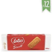 Lotus Biscoff Karamelize Bisküvi 250 G x 12