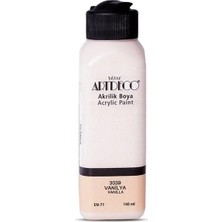 Lisans Artdeco Vanilya Renkli Akrilik Boya 140ML 3039 Modeli Sanatsal Malzemeler İçin Özel Formül