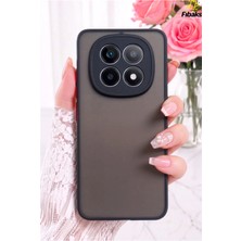 Fibaks Redmi Note 15 Pro 4g Kılıf Mat Parmak Izi Yapmaz Kamera Korumalı Renkli Tuşlu Sert Silikon Kapak