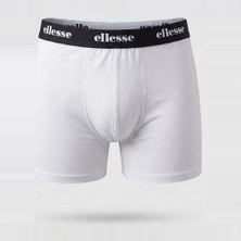 Ellesse 6SM9066-OF Erkek Pamuklu Modal Boxer - Kırık Beyaz