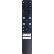 OZT Tcl RC901V Far1 Android LED Tv Kumandası Ses Komutlu Uyumlu Marka Tcl