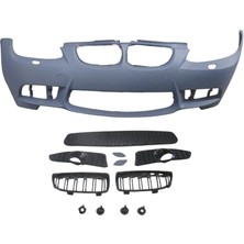 BZT BMW 3 SERI- E92-E93- 07/09; ÖN TAMPON (SİS DELİKLİ KAPAK/IZGARALI/FAR YIK KAP/SENSÖR AÇILİR(M3-STYLE
