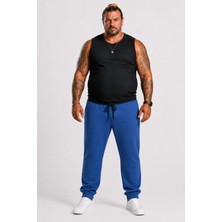 Moc Grande Mocgrande Büyük Beden Basic Eşofman Altı Full Lycra 11516 SAKS