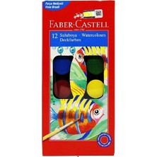 Faber-Castell Faber Castell Küçük Boy Sulu Boya 12 Renk