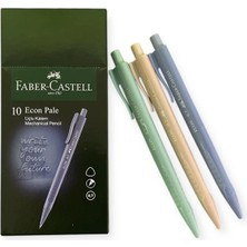 Faber-Castell Versatil Mekanik Kurşun Kalem 0.7mm Econ Pale Renkli Ergonomik Tasarım ile Kullanım Kolaylığı