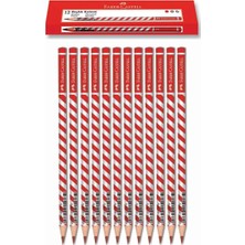Faber-Castell Faber Castell Kurşun Kalem Candy Roll Kırmızı 12’li Kutu
