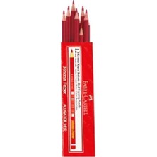Faber Castell Kurşun Kalem Damla Kırmızı 12’li Kutu