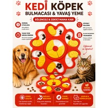 Glipet  Yavaş Besleme Sağlayıcı Köpek Bulmacası ve Oyuncağı Violet