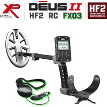 XP Metal Dedektör Deus 2 Dedektör - HF 2 Başlık, Ana Kontrol Ünitesi FX03 Kablolu K