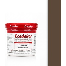 Ece Dekor Fındık Ecedekor Ahşap Dolgu Macunu Bardak (200GR)
