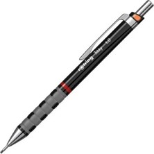 Rotring Versatil Tikky Kalem 0.9 mm Siyah Ergonomik Tasarımlı Yüksek Polimer Uçlu Kalem 1904697-0770520