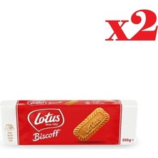 Lotus Biscoff Karamelize Bisküvi 250 gr - 2'li Paket