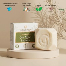 Şifa Doğal Yaşam Sağlıklı Ürünler Delya Taş Dövme Çay Ağacı Sabunu – El Yapımı Vegan Sabun