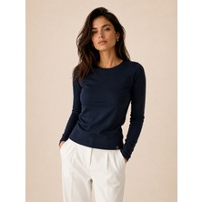 Vigoss Jeans VİGOSS  KADIN O YAKA SWEATSHIRT 13531-03397