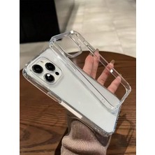 bbtech iPhone 16 Pro ile Uyumlu Sert Pc Kristal Netlikte Sararmaz Şeffaf Ince Kılıf