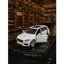 Oyuncak Sahili VOLVO XC90 DİECAST METAL MODEL 1:36 ÖLÇEK  11.5CM KOLEKSİYON MODEL ÇEKBIRAK XC 90 ORJNAL VOLVO KAPILARI AÇILIR