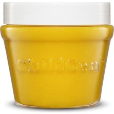 Doğal Oyun Hamuru- 125 gr - Sarı - Premium Kavanoz