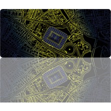 BLS 70X30 cm Büyük Boy Oyuncu Gaming Mouse Pad Kaymaz Kauçuk Taban Fare Altlığı Mousepad