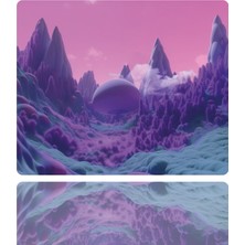 BLS 18X22 cm Küçük Boy Oyuncu Gaming Mouse Pad Kaymaz Kauçuk Taban Fare Altlığı Mousepad