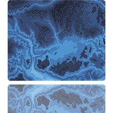 BLS 18X22 cm Küçük Boy Oyuncu Gaming Mouse Pad Kaymaz Kauçuk Taban Fare Altlığı Mousepad