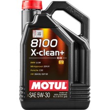 Motul 8100 X-Clean+ Plus 5W30 5 Litre Motor Yagi