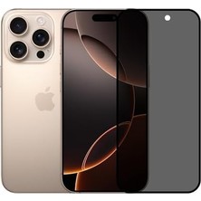 Tam Kaplayan Hayalet Parmak Izi Bırakmayan Safir Ekran Koruyucu Cam, iPhone 16 Pro Max Ile Uyumlu