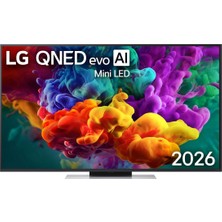Lg 100QNED87B6 4K Ultra Hd 100" 254 Ekran Uydu Alıcılı Webos Smart Qned Mini LED Tv