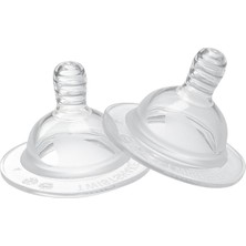 Twistshake Silikon Anti-Kolik 2'li Biberon Emziği Plus 6 Ay+