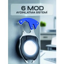 Ozka Concept Çok Fonksiyonlu Acil Durum El Feneri Elektronik Çakmak Tornavida Düdük Özellikli
