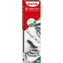 Fatih 5H Dereceli Kurşun Kalem 12'li Kutu