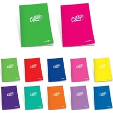 Uninote College Plastik Kapak A5 60 Yaprak Çizgili Defter 12'li Paket