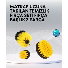 Ozka Concept 3’lü Matkap Ucu Temizlik Fırçası Seti Çok Amaçlı