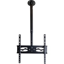 Plusaparat Ta-27/49 27"- 49" LED Hareketli Tavan Askı Aparatı + Mini Su Terazisi Hediyeli (Cur