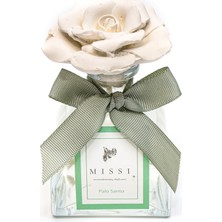 130 ml Lotus Şişe Seramik Taşlı Palo Santo Oda Kokusu