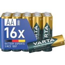 Power On Demand Rech. Power Aa 2100MAH 2x8 Foil
