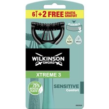 Wilkinson Xtreme 3 Pure Sensitive Tıraş Bıçağı, 8 Adet
