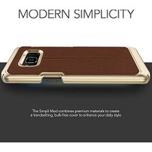 VRS85398 Galaxy S8 Simpli Mod Kılıf, Arka Kapak Brown