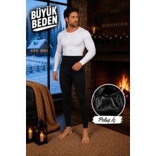 Büyük Beden Erkek Peluş Içlik Termal Içlik Termal Tayt Yünlü Tayt Kışlık