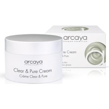 Mey İthalat Arcaya Clear&pure Cream Yağlı Ciltler Için Nemlendirici Krem 100ML.