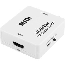 Rca Av To HDMI Çevirici Dönüştürücü Adaptör