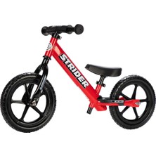 Strider 12 Spor Bisikleti, Kırmızı - 1 Ila 4 Yaş Arası Çocuklar Için Pedalsız Denge Bisiklet