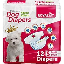 Royalist Köpek Alt Bağlama Bezi Small 40-56CM 12 Adet