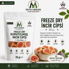 Mutlu Beslen Kooperatifi Freeze Dry Kurutulmuş İncir Cipsi & Kıtırı