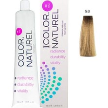 Color Amonyaksız Vegan Doğal Besleyici Kalıcı Saç Boyası 100 Beyaz Kapama 1 Paket 2 x 50 ml Boy