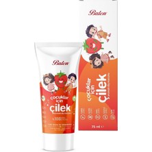 Doğal Çocuklar Için Çilek Özlü Diş Macunu 75 ml